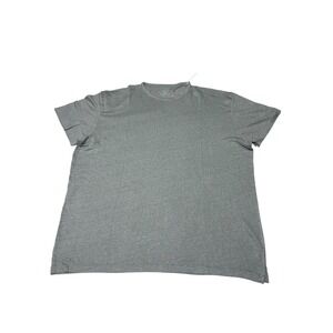 NWT Alex Crane Mens Sun Tee Grey 100% European Linen Short Sleeve T-Shirt  XXL